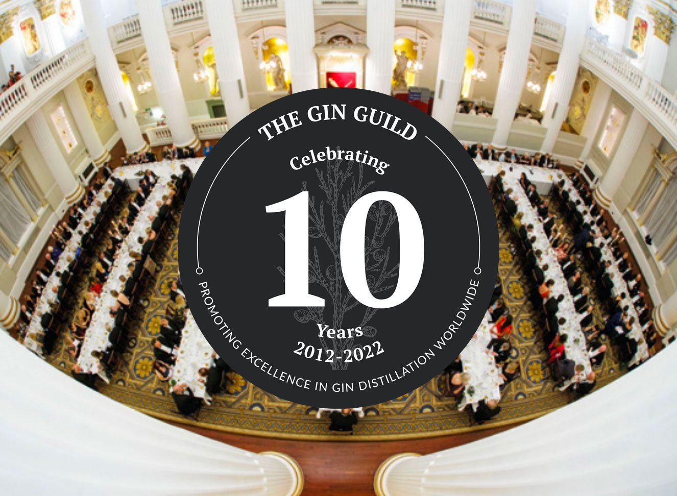 Celebrate the 10th anniversary of the gin guild at the autumn installation at mansion house