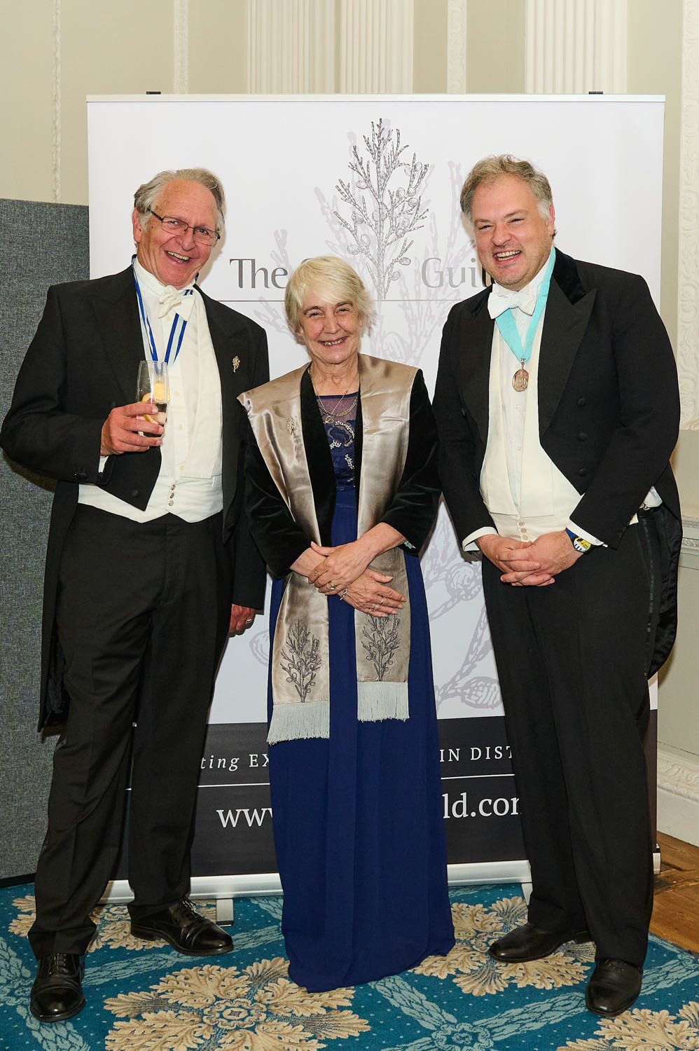 Charles and George Maxwell with Lesley Gracie