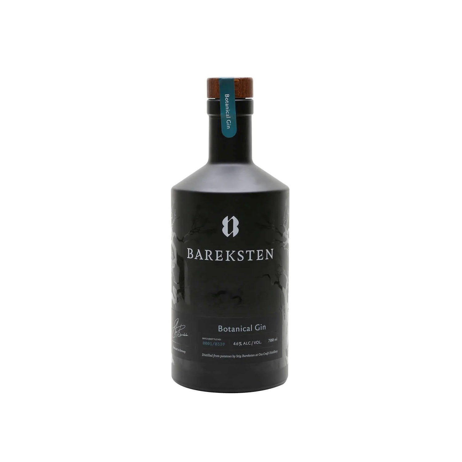 Bareksten Botanical Gin Bottle