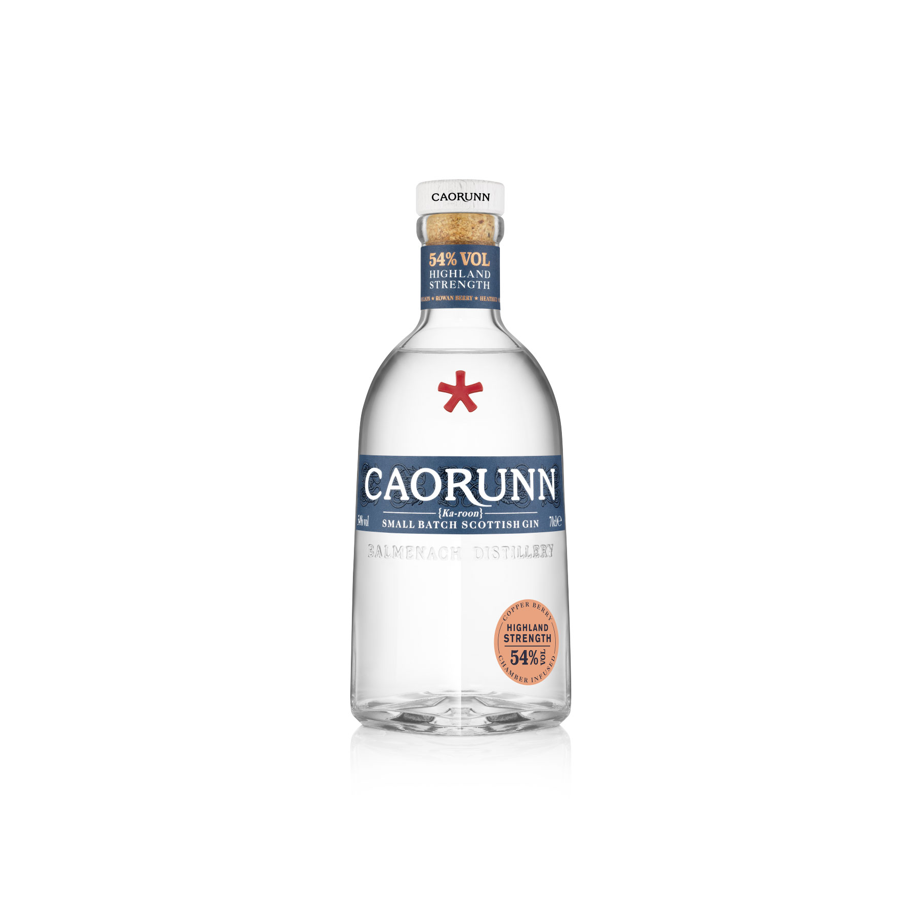 Caorunn Highland Strength Gin Bottle