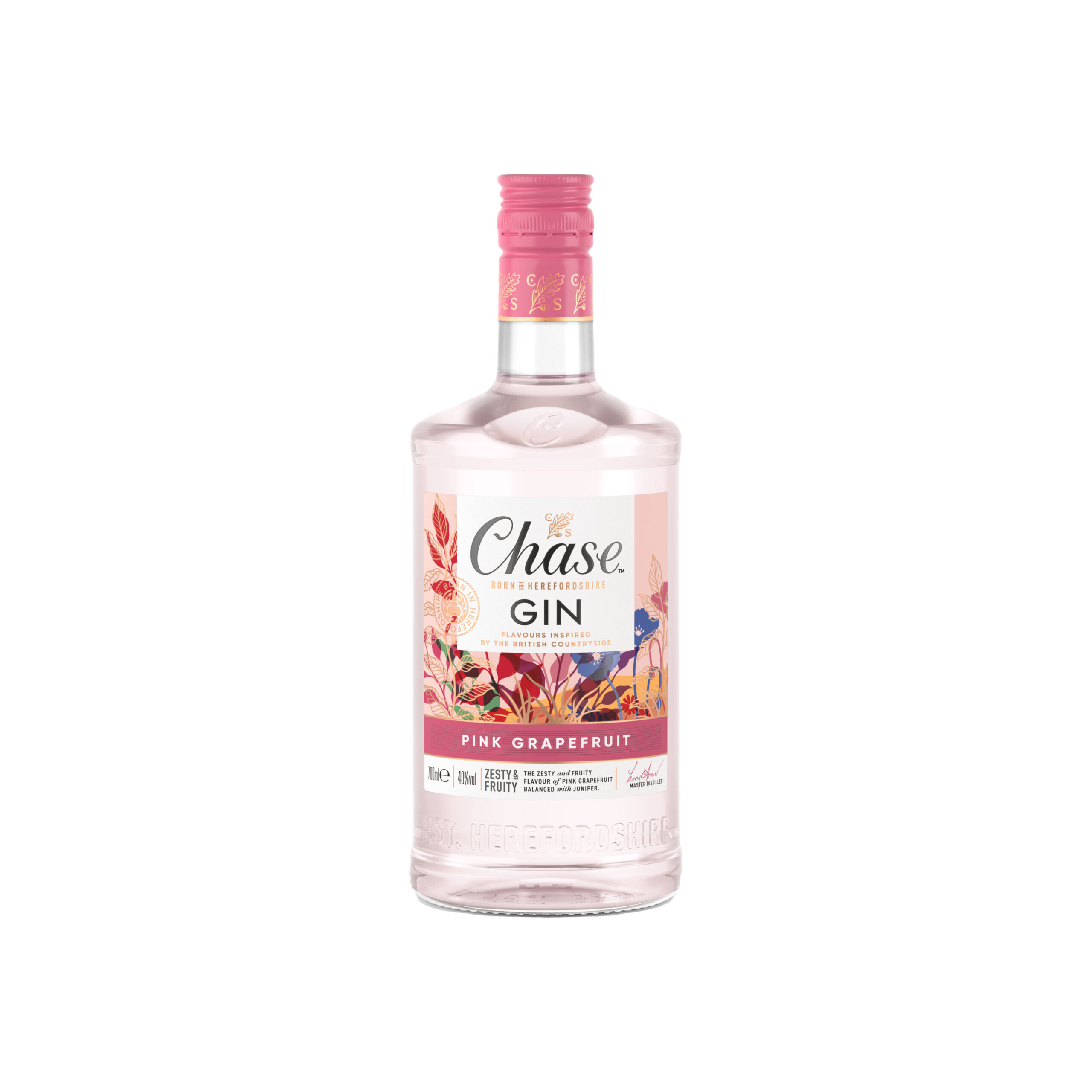 Chase Pink Grapefruit Gin Bottle