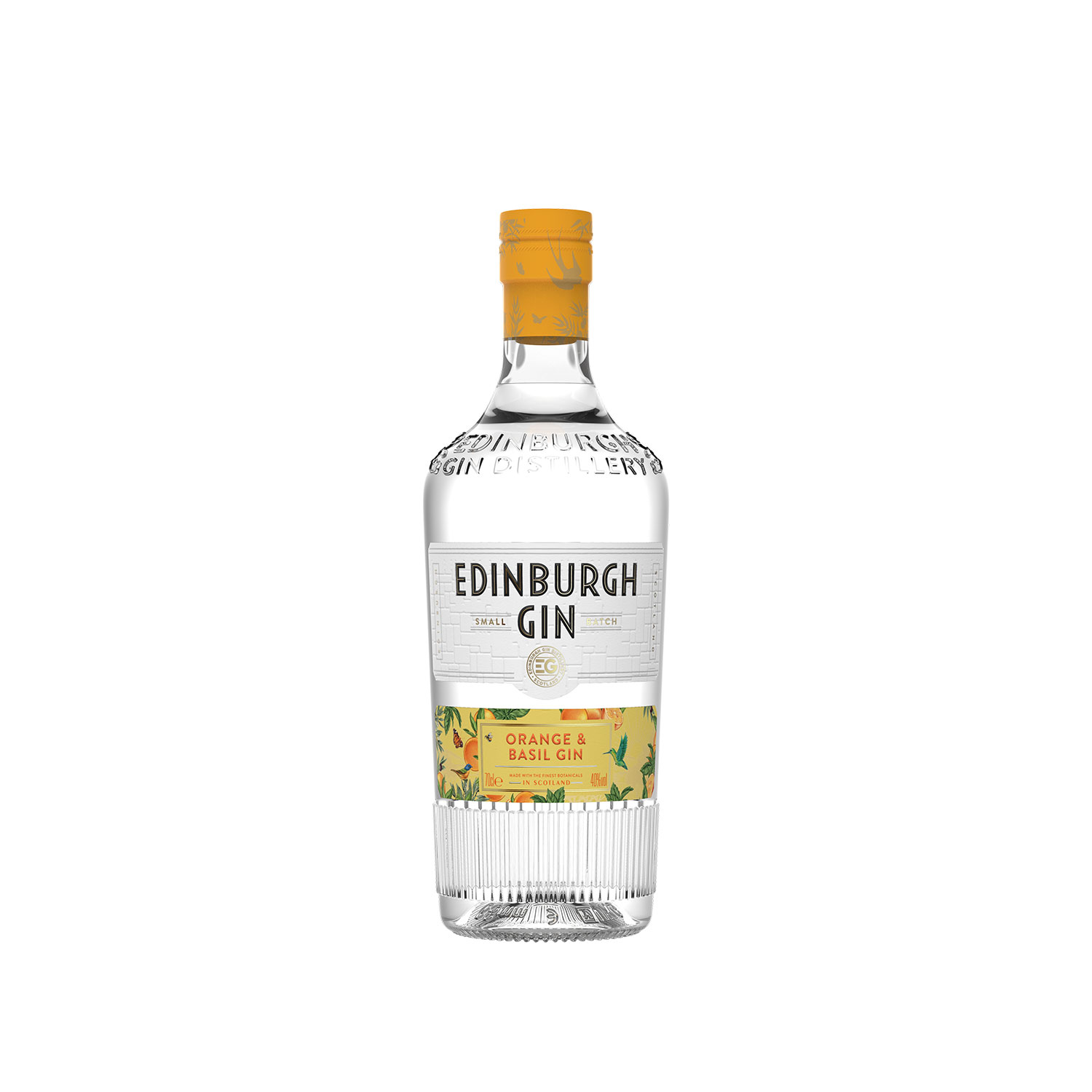 Edinburgh Orange & Basil Gin bottle