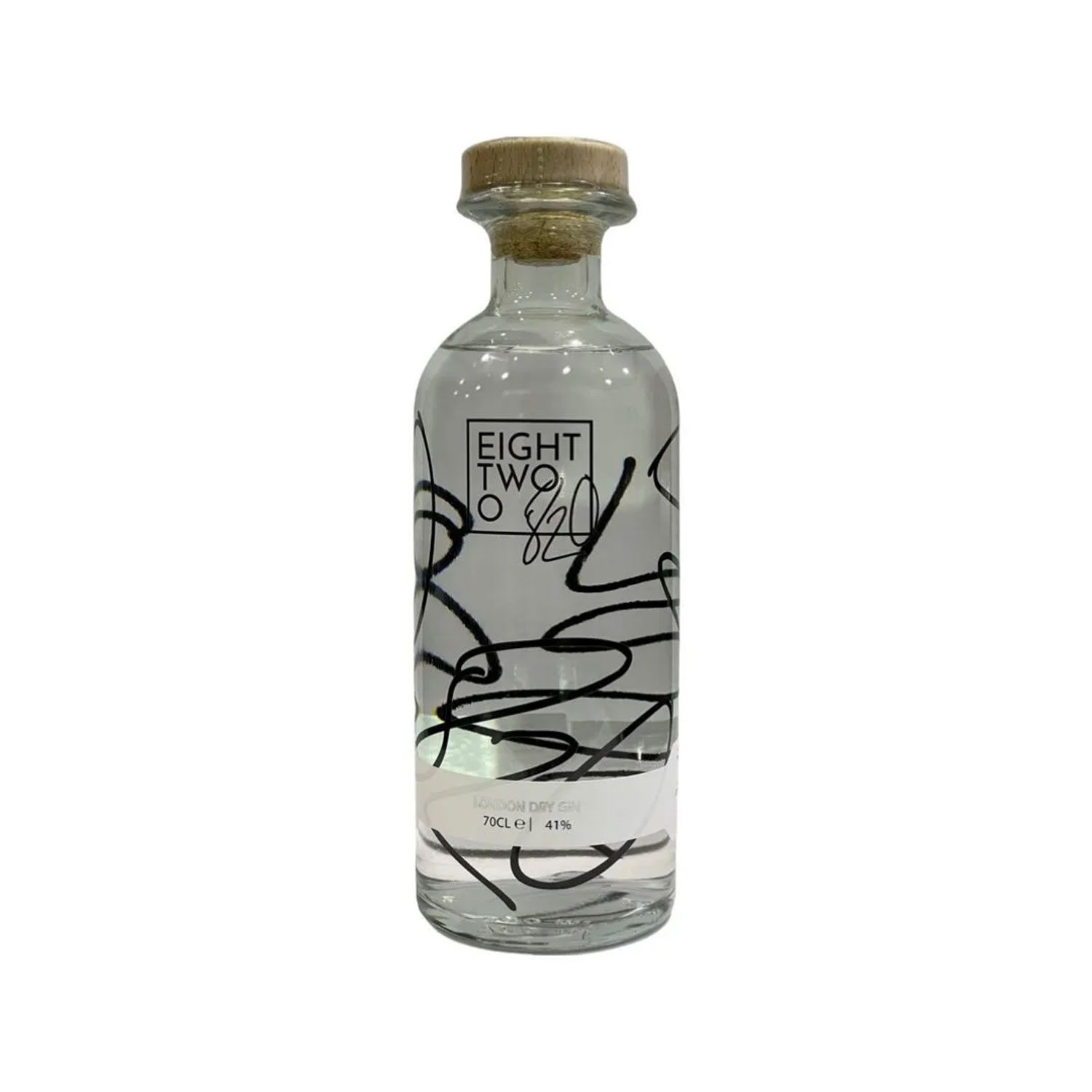 Eight two O London Dry Gin Bottle