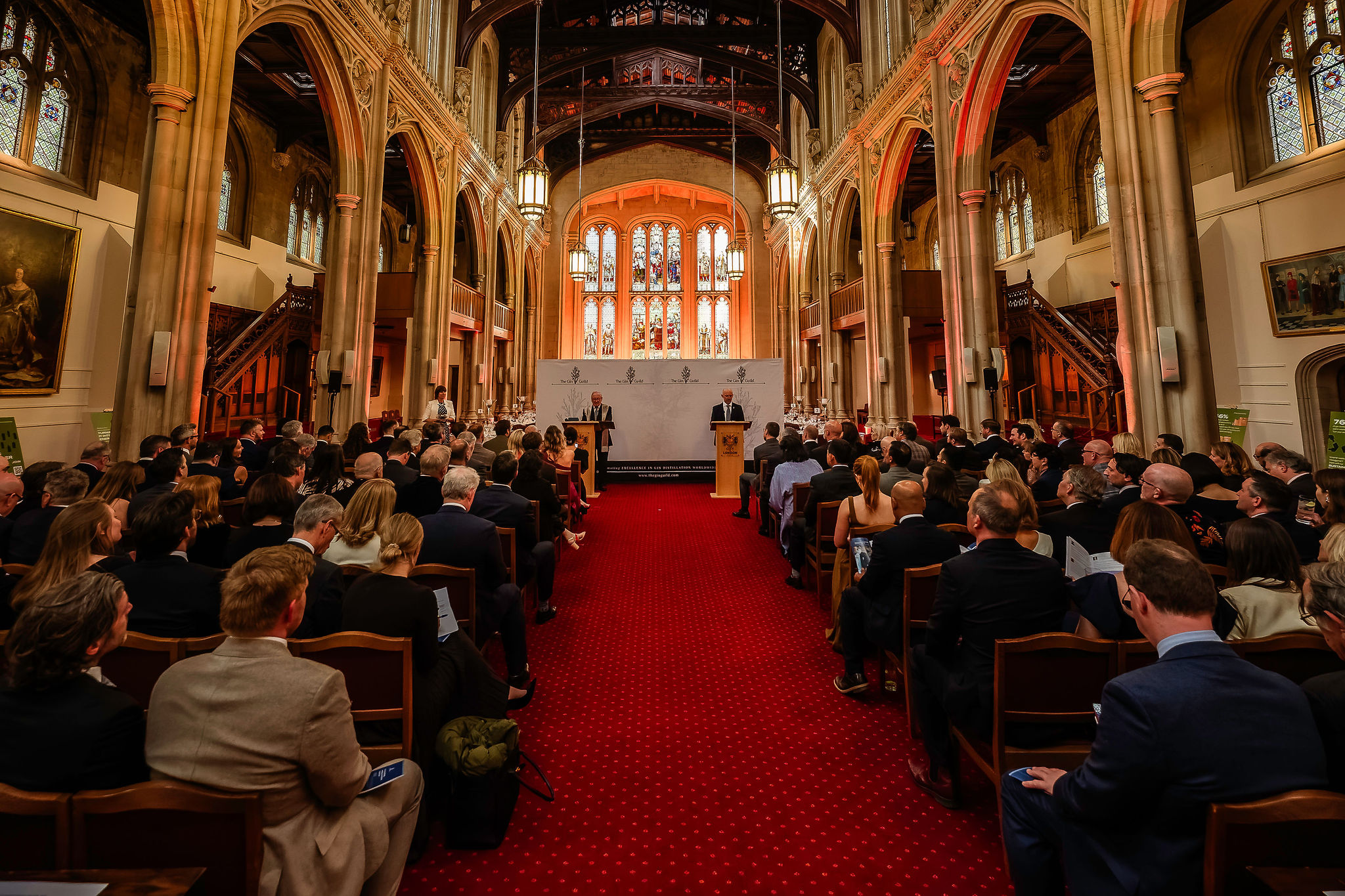 The Spring Installation ceremony of the Gin Guild, held annually at London's famous Guildhall
