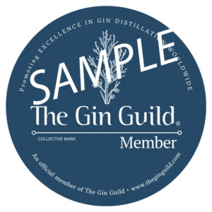 Gin Guild member sticker