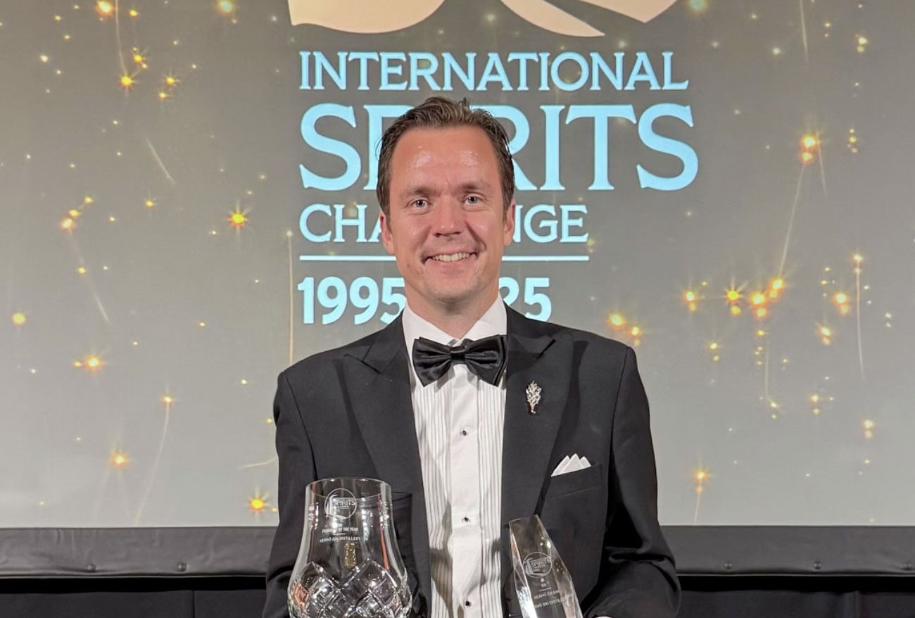 Jon Hillgren - the big winner at the ISC Awards in London on 25th Sep 2025
