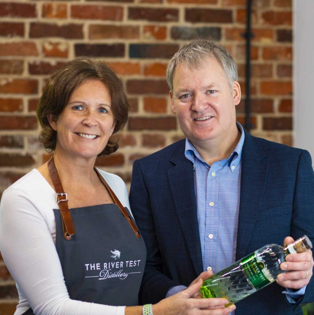 Jon & Sarah, River Test Distillery
