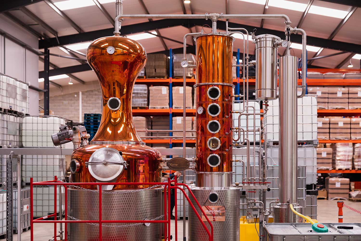 Masons of Yorkshire Gin Distillery