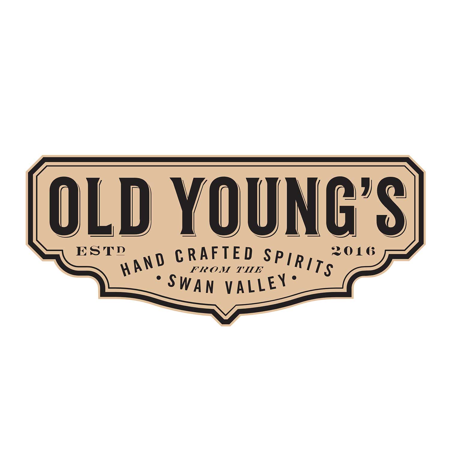 Old Young's Gin Distillery Logo