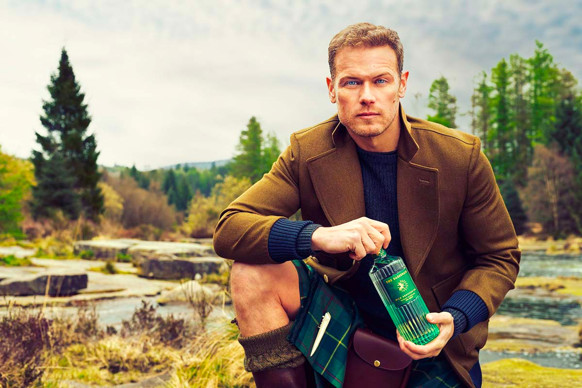 Sam Heughan's Sassenach Gin - launching in 2024
