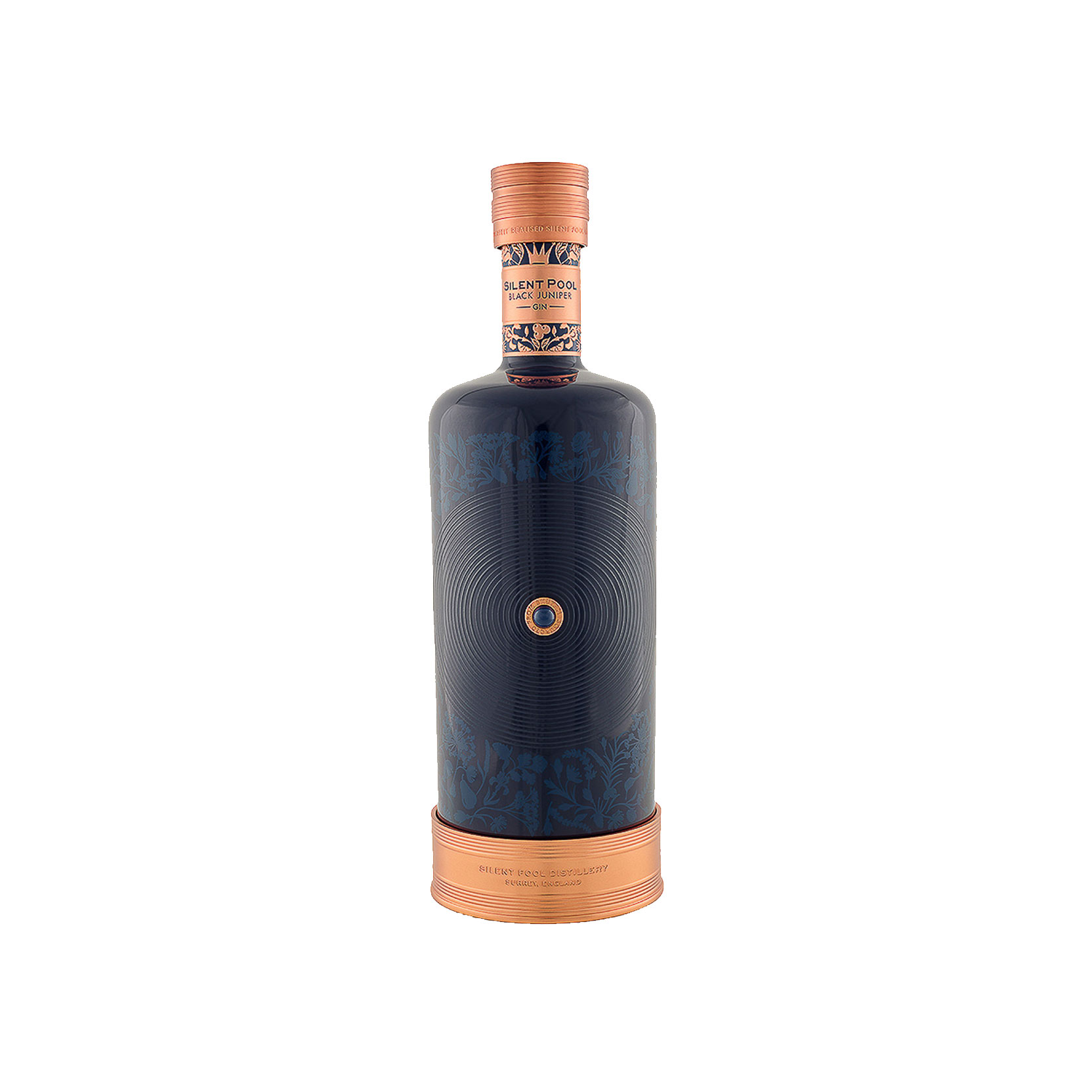Silent Pool Black Juniper Gin bottle