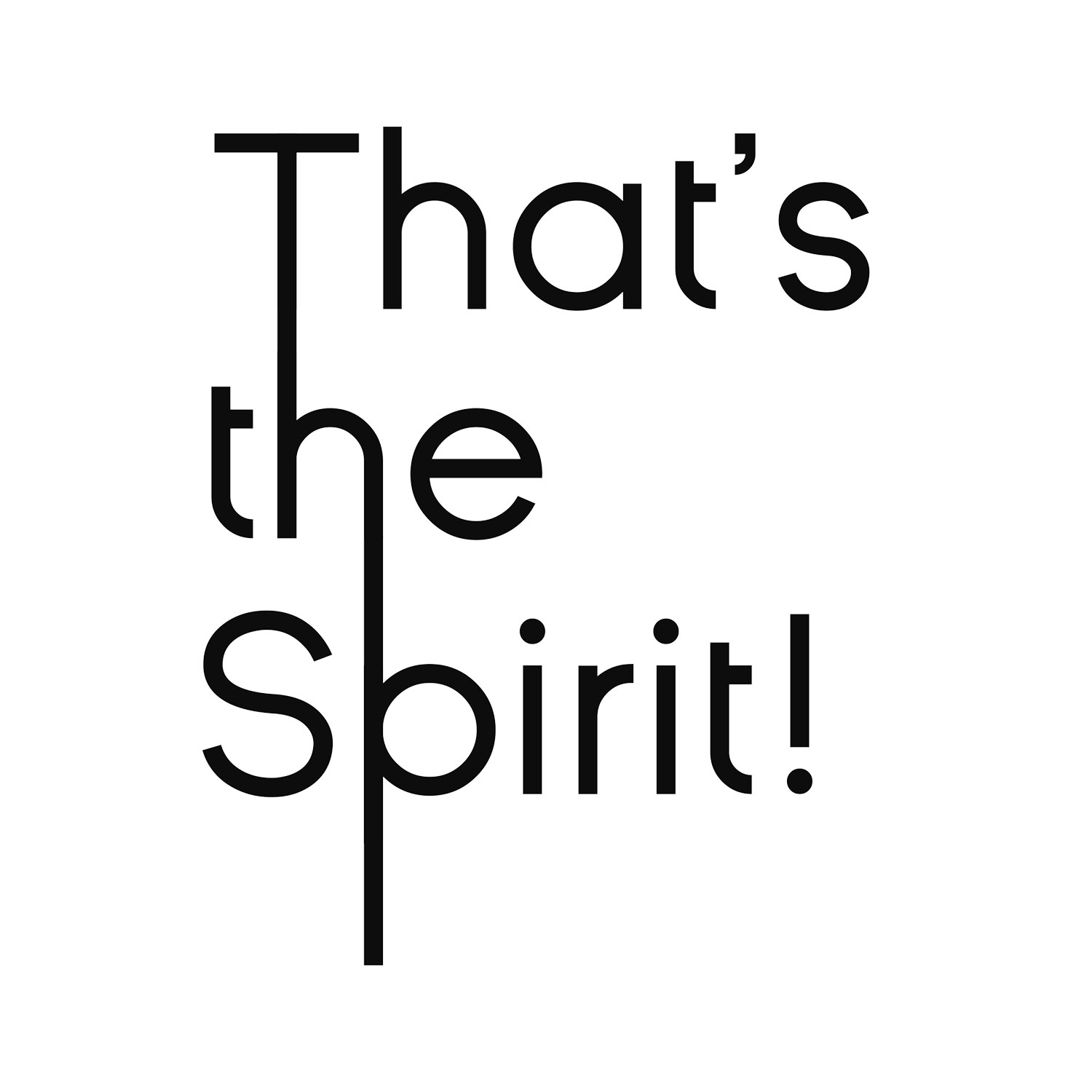 That's the Spirit Italy Logo